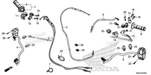 Нажмите для увеличения Handle Lever@Switch@Cable