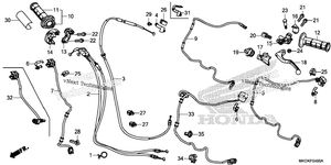 Нажмите для увеличения Handle Lever@Switch@Cable