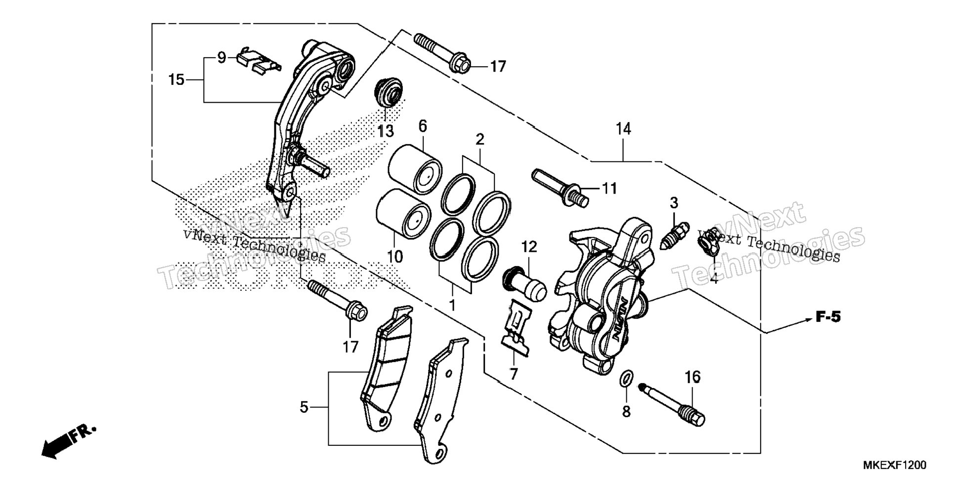Front Brake Caliper