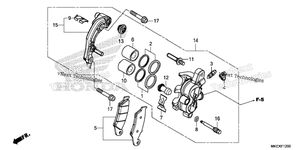 Нажмите для увеличения Front Brake Caliper