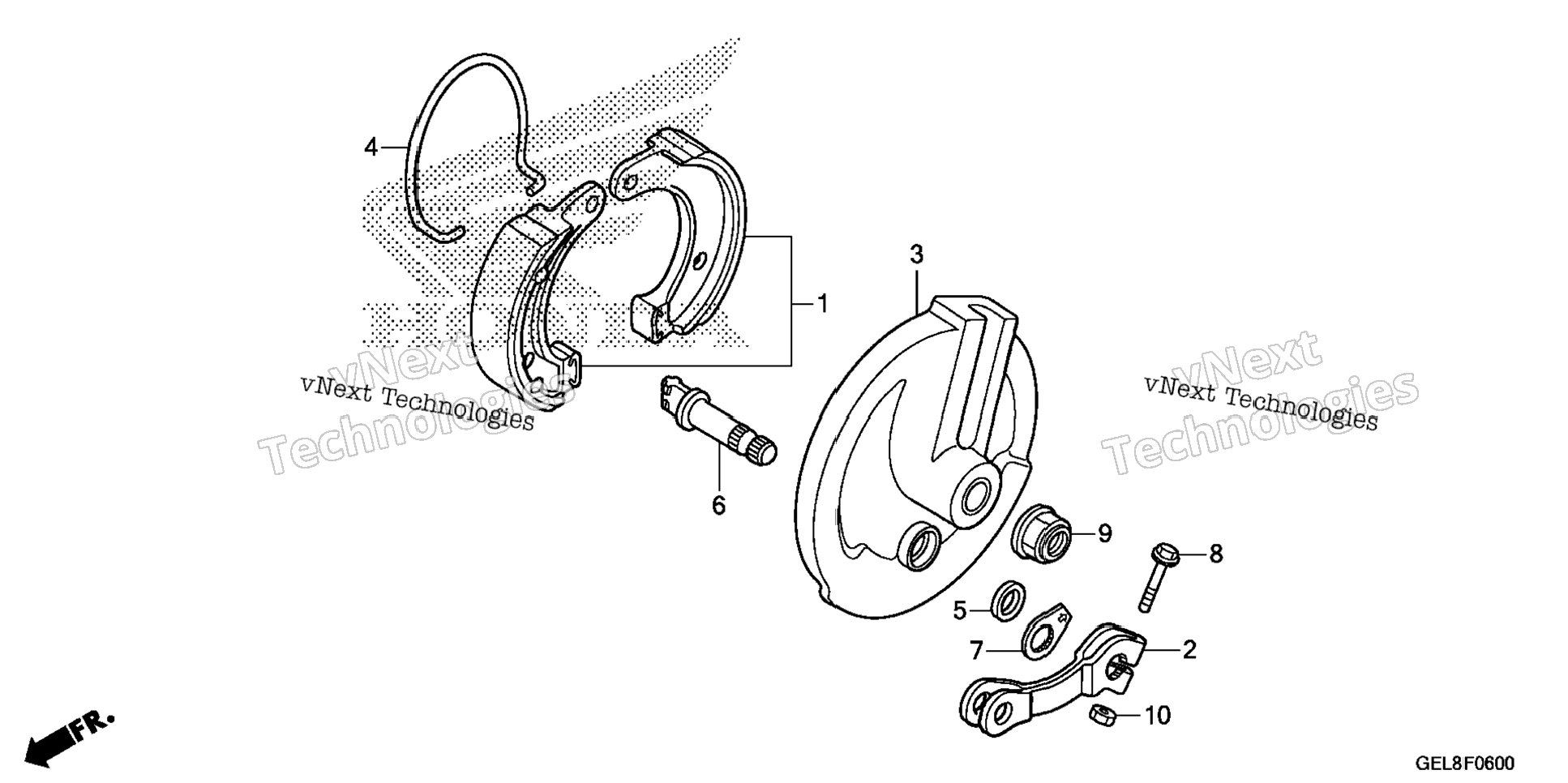 Front Brake Panel