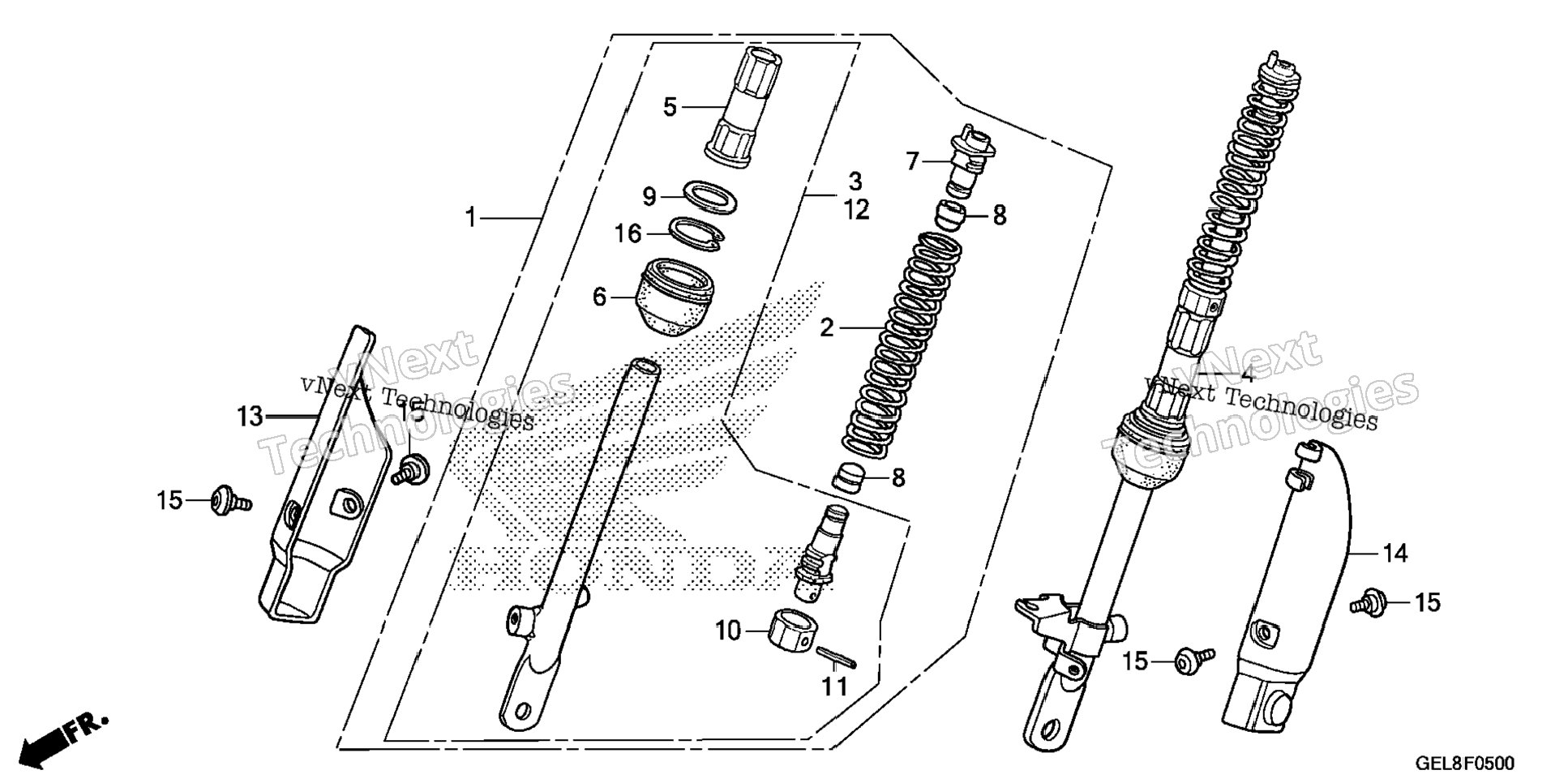 Front Shock Absorber