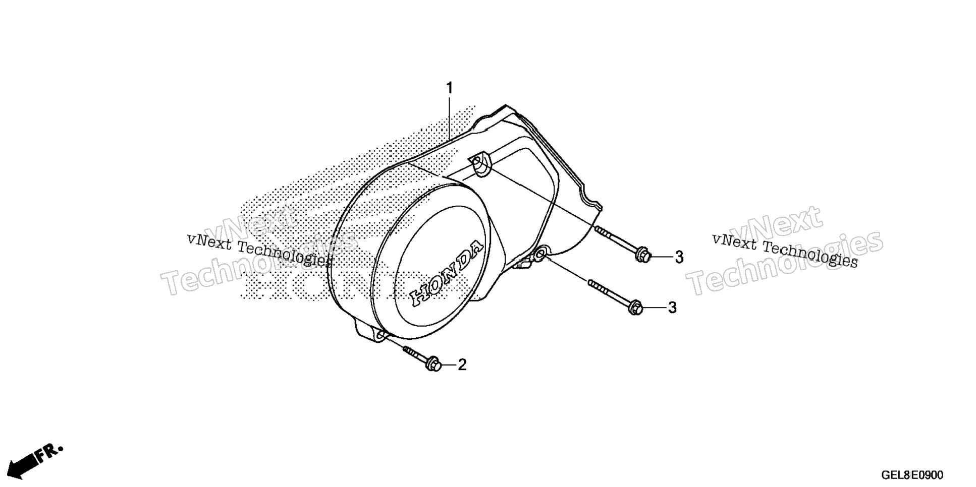 Left Crankcase Cover