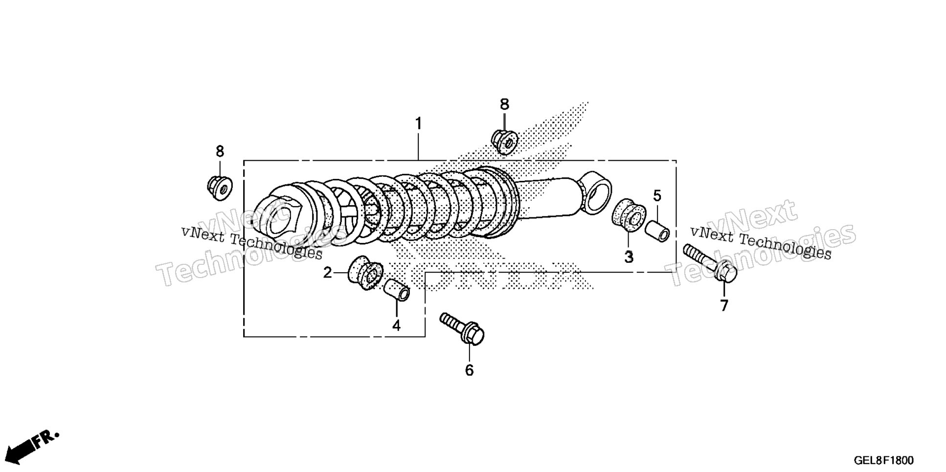 Rear Shock Absorber