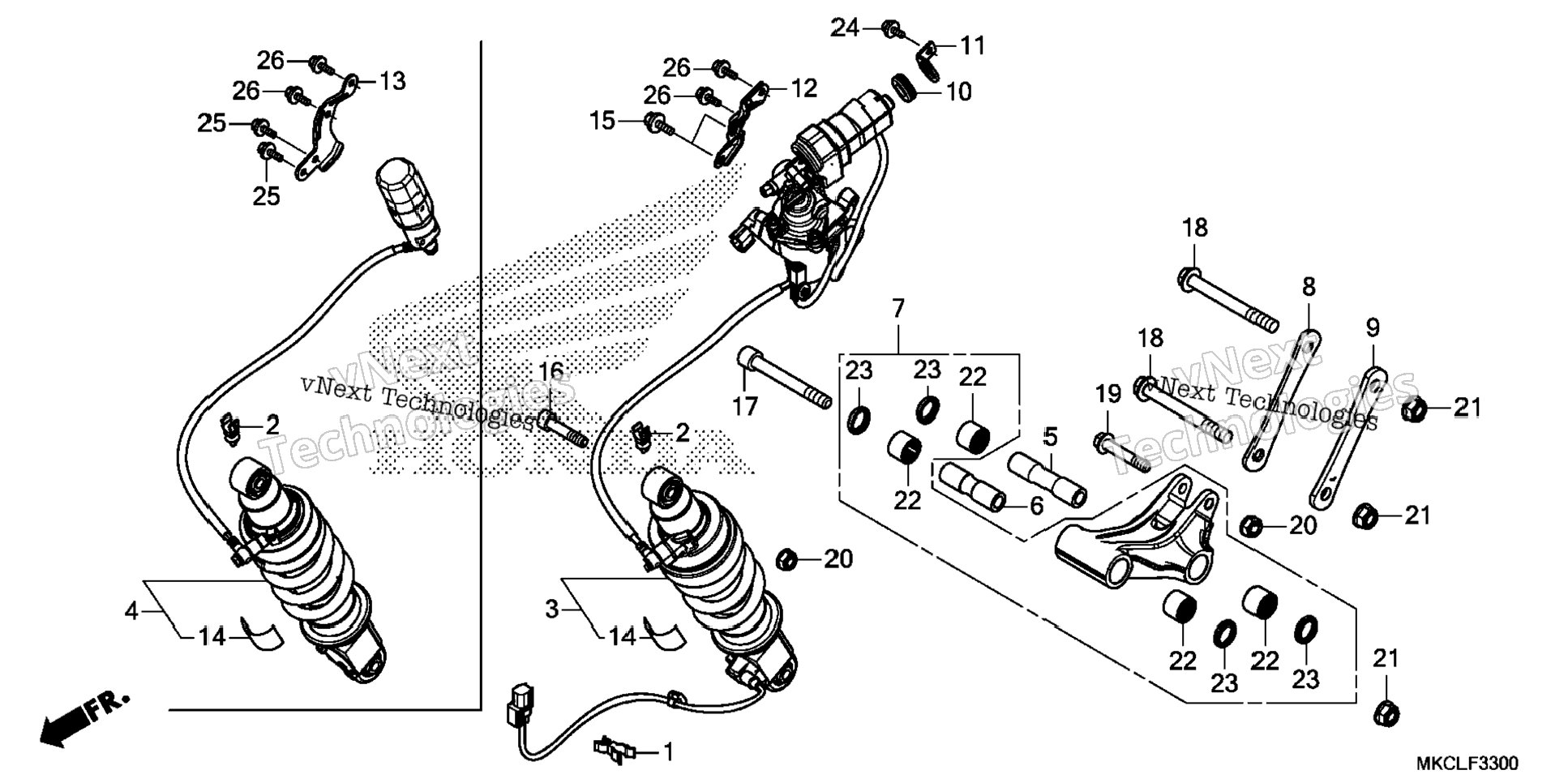 Rear Shock Absorber