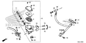 Front Brake Master Cylinder