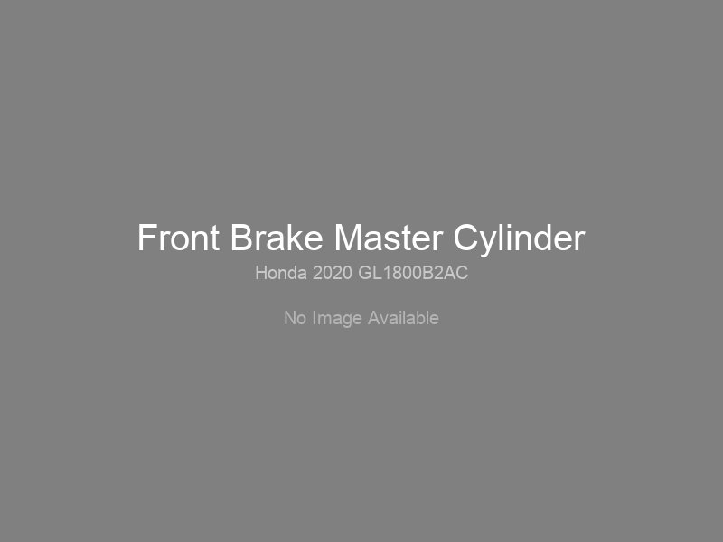Front Brake Master Cylinder