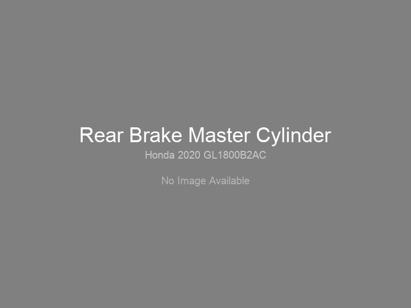 Rear Brake Master Cylinder