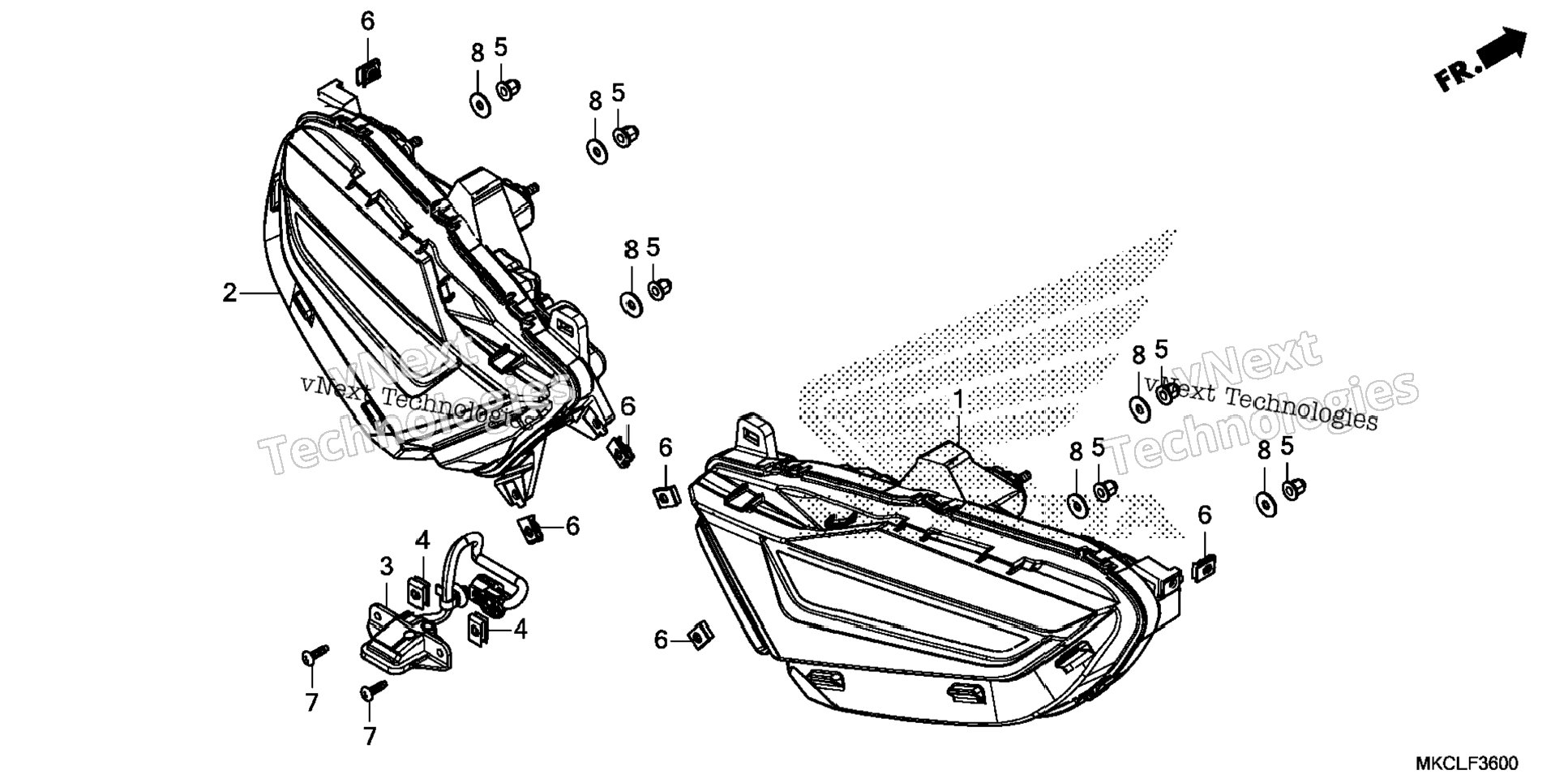 Rear Combination Light