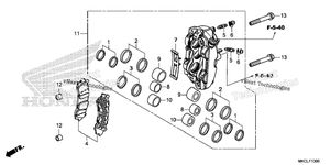 Left Front Brake Caliper
