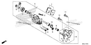 Нажмите для увеличения Parking Brake Caliper