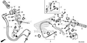 Нажмите для увеличения Handle Lever@Switch@Cable