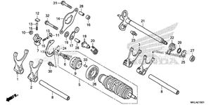 Gearshift Drum (2)