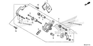 Нажмите для увеличения Parking Brake Caliper