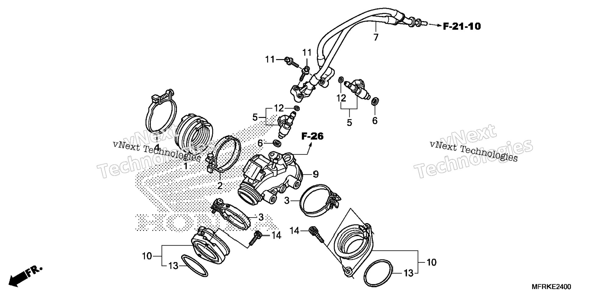Intake Manifold@Injector