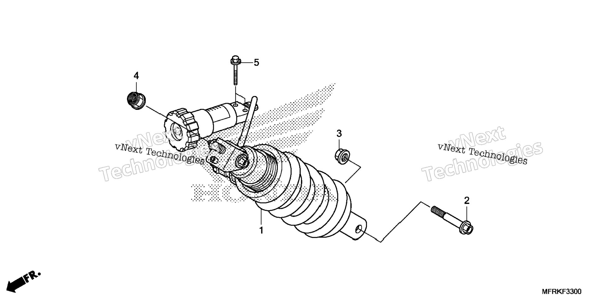Rear Shock Absorber