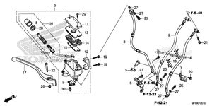 Front Brake Master Cylinder (2)