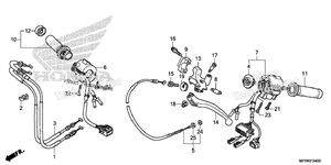Handle Lever@Switch@Cable