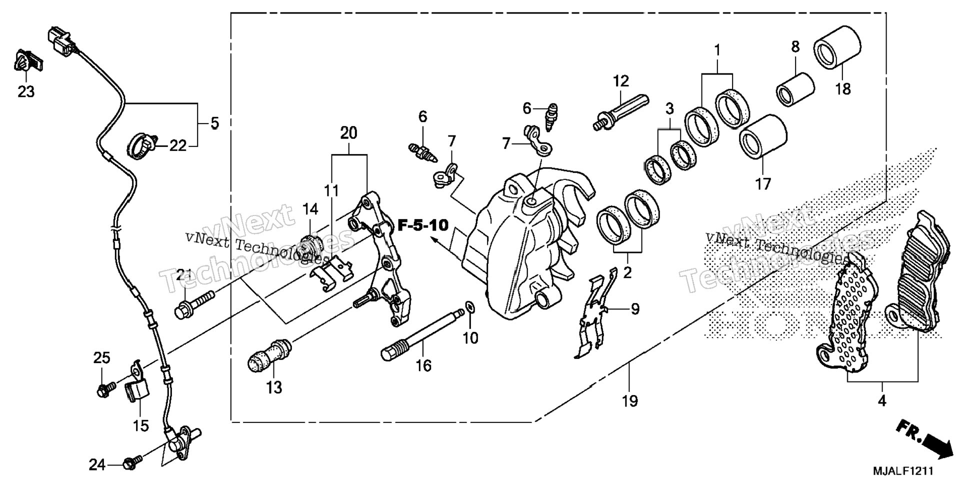 Front Brake Caliper (2)