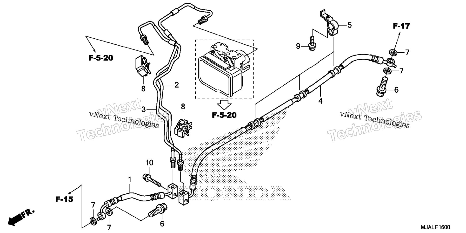 Rear Brake Hose