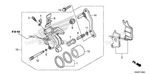 Нажмите для увеличения Front Brake Caliper