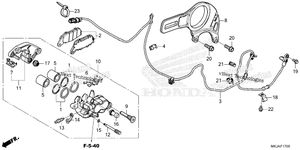 Нажмите для увеличения Rear Brake Caliper