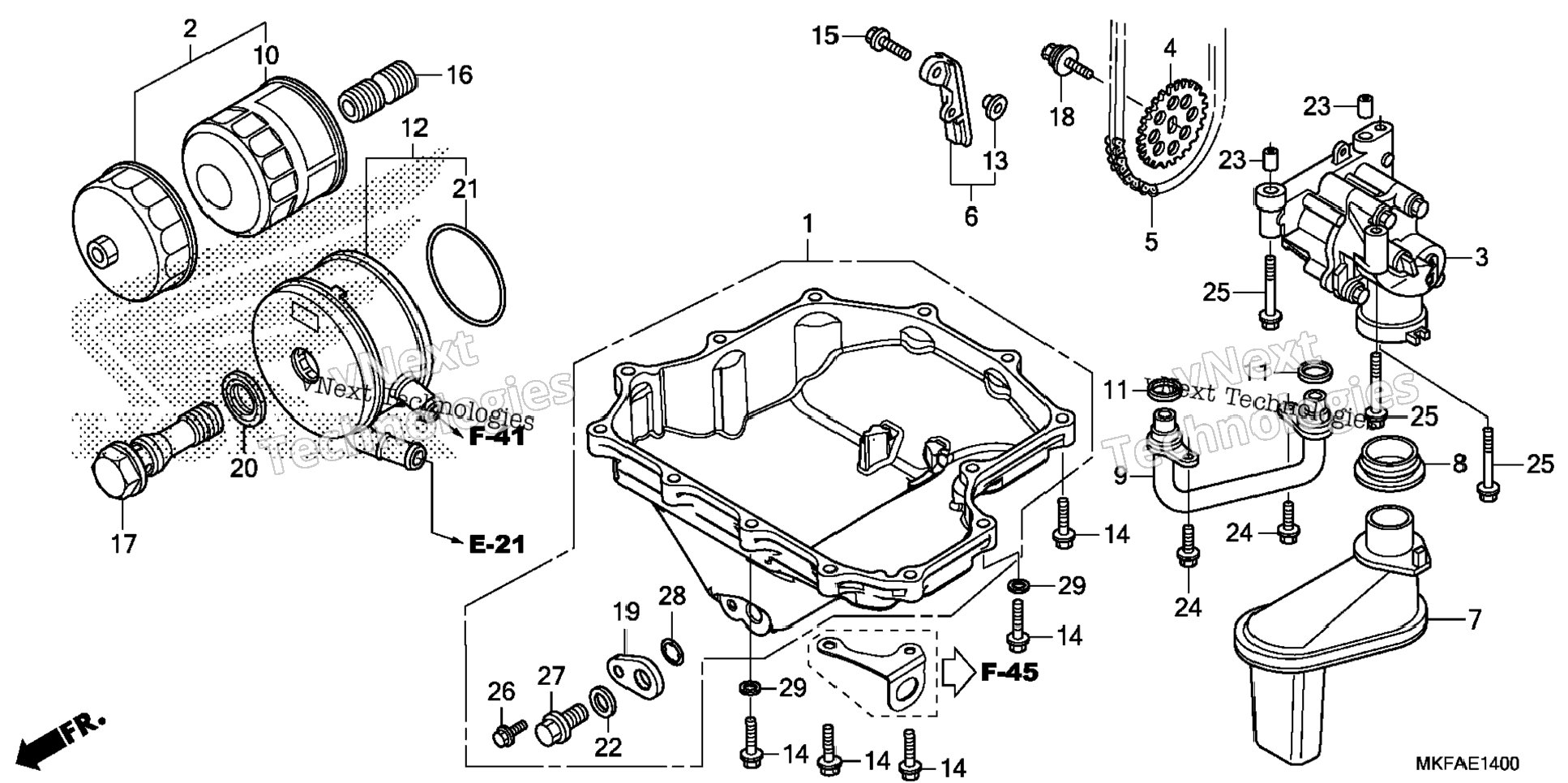 Oil Pan@Oil Pump