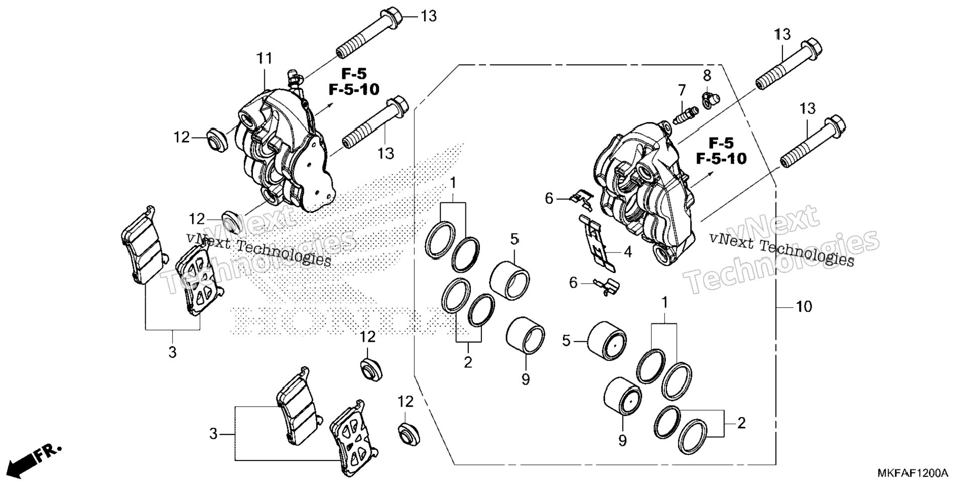 Front Brake Caliper (1)