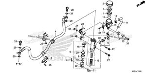 Нажмите для увеличения Rear Brake Master Cylinder (1)