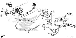 Нажмите для увеличения Handle Lever@Switch@Cable