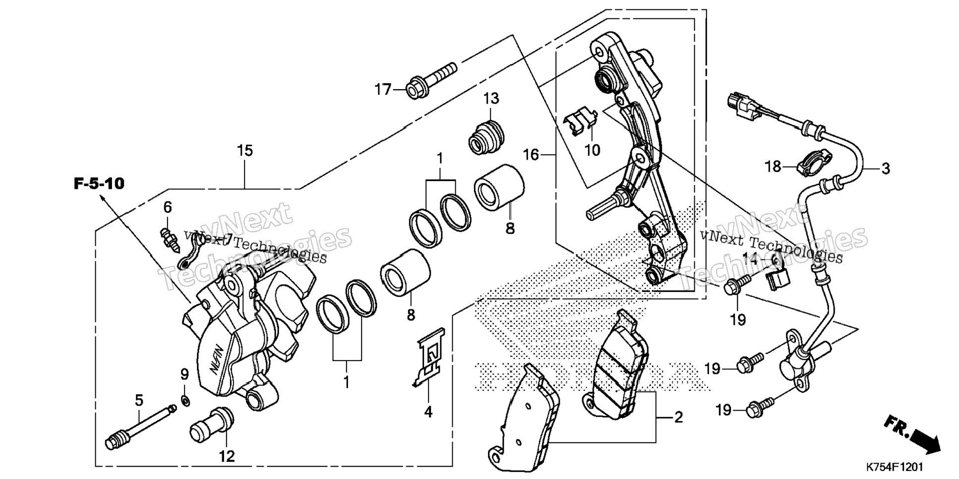 Front Brake Caliper (2)