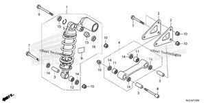 Нажмите для увеличения Rear Shock Absorber (1)