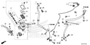 Нажмите для увеличения Front Brake Master Cylinder