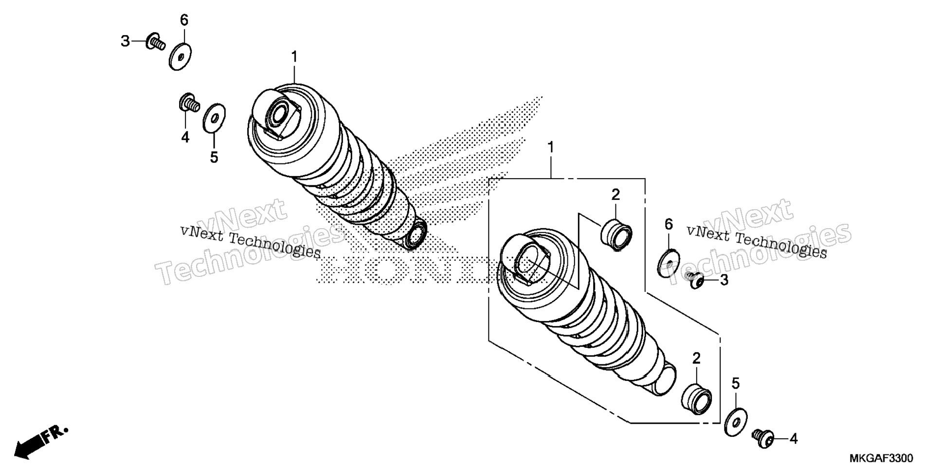 Rear Brake Master Cylinder (1)
