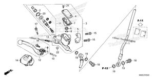 Нажмите для увеличения Front Brake Master Cylinder