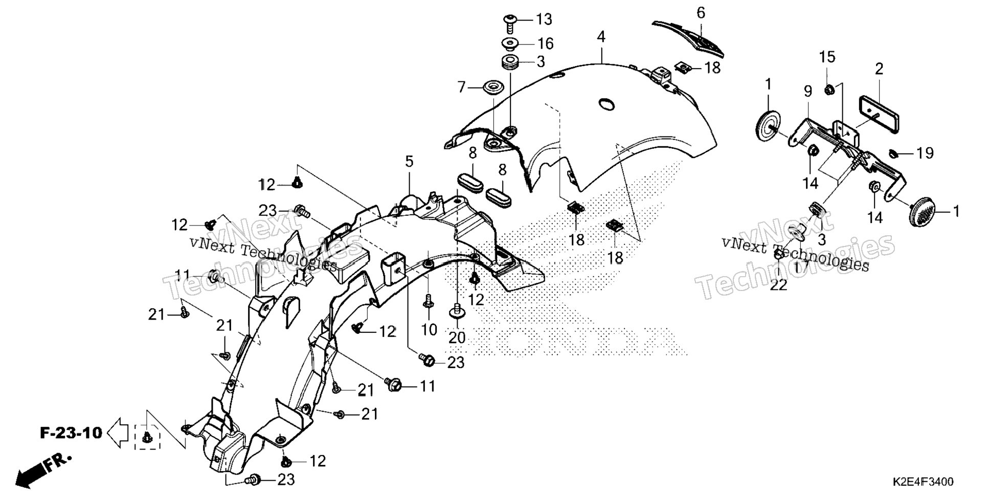 Rear Brake Caliper