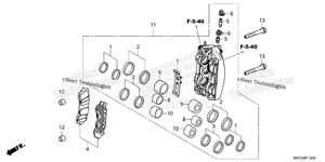 Нажмите для увеличения Right Front Brake Caliper