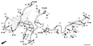Brake Hose@Brake Pipe