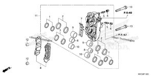 Нажмите для увеличения Left Front Brake Caliper