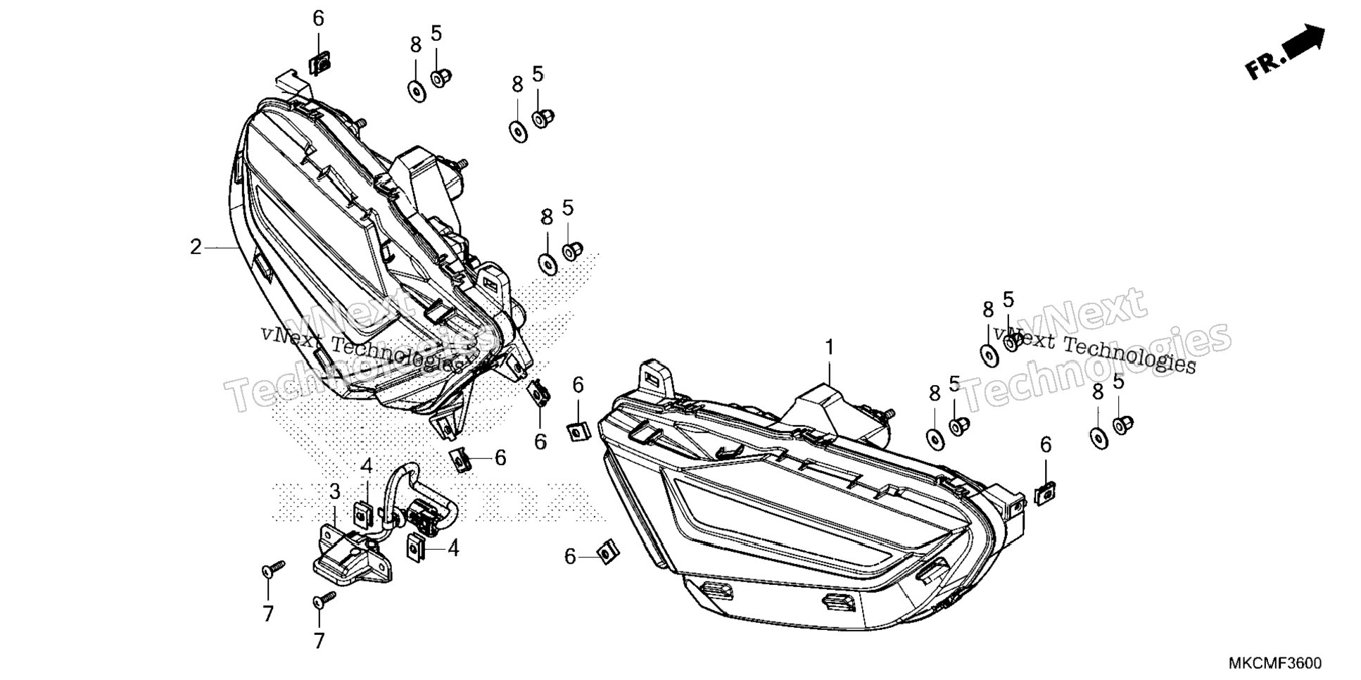 Rear Combination Light