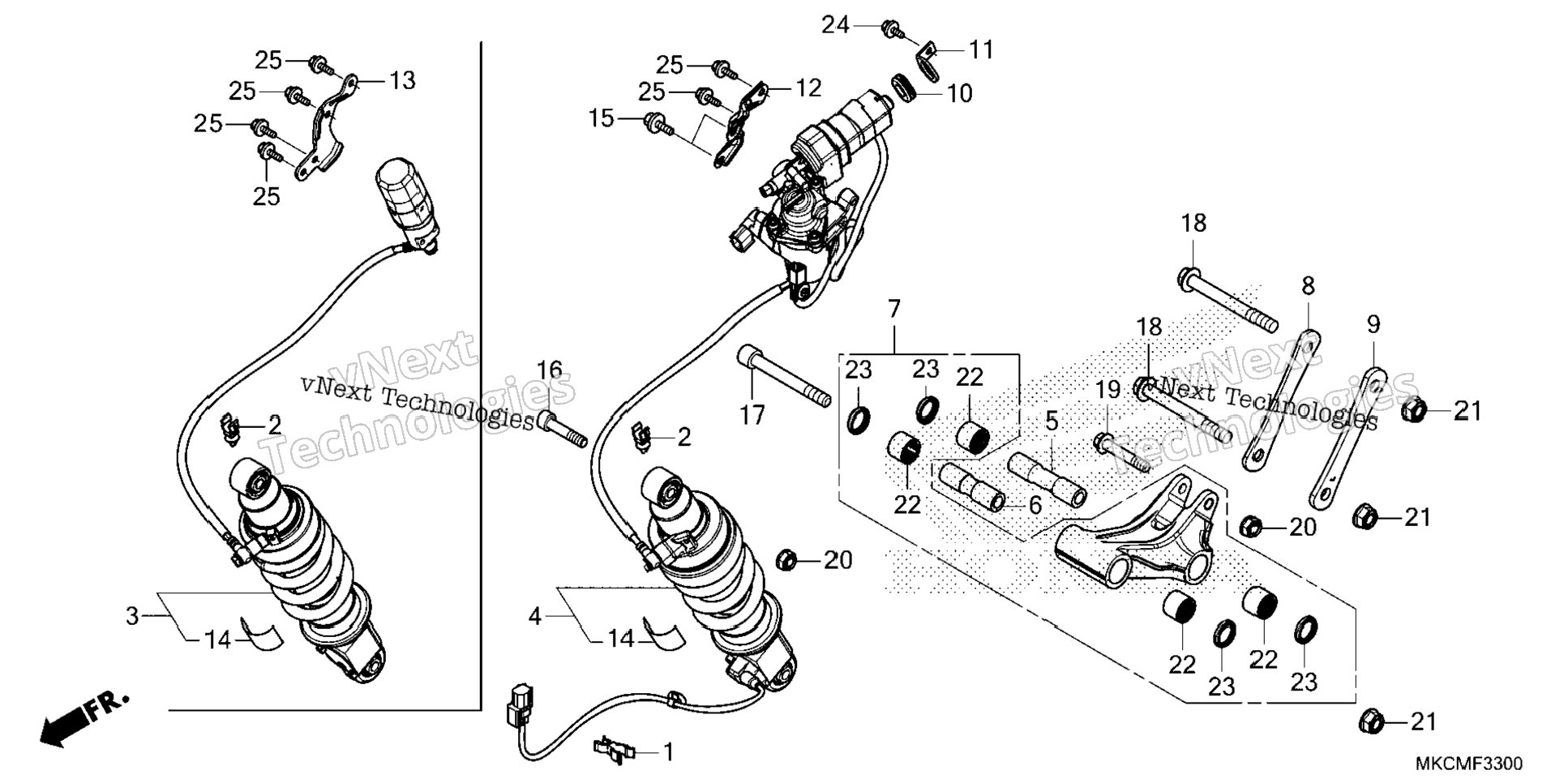 Rear Shock Absorber