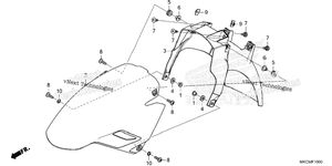 Нажмите для увеличения Front Fender