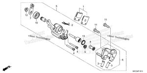 Нажмите для увеличения Parking Brake Caliper