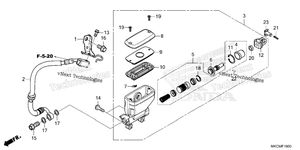 Rear Brake Master Cylinder