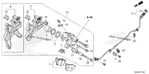 Rear Brake Caliper