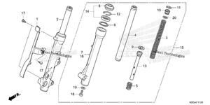 Нажмите для увеличения Front Fork