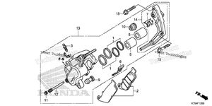 Нажмите для увеличения Front Brake Caliper (1)