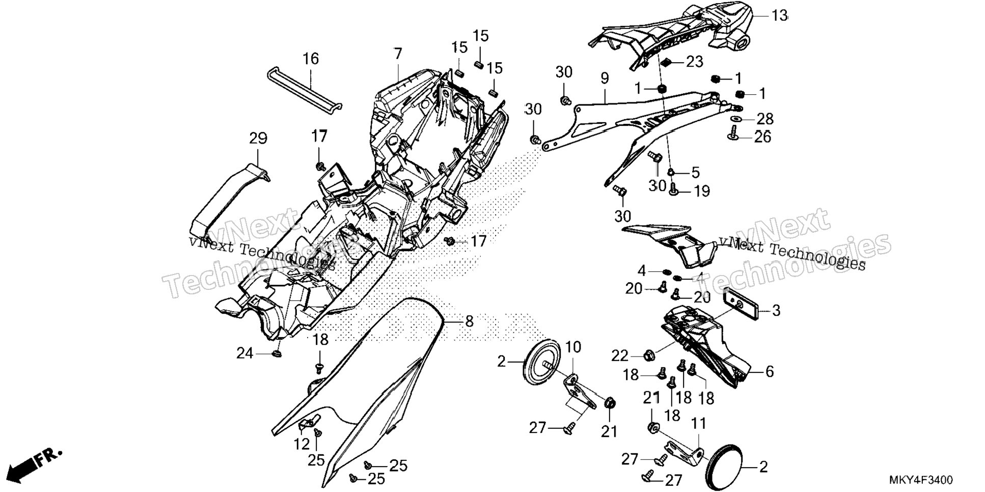 Rear Brake Caliper