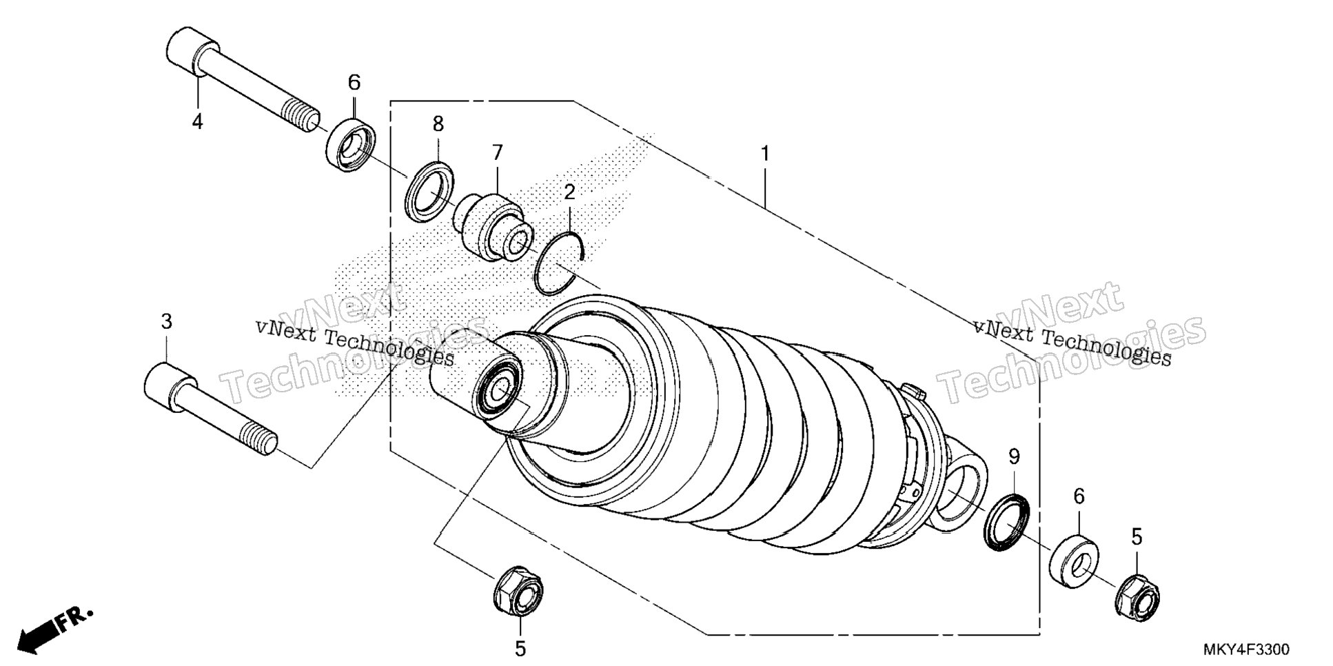 Rear Brake Master Cylinder