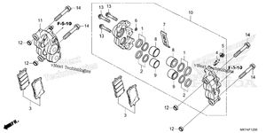 Нажмите для увеличения Front Brake Caliper